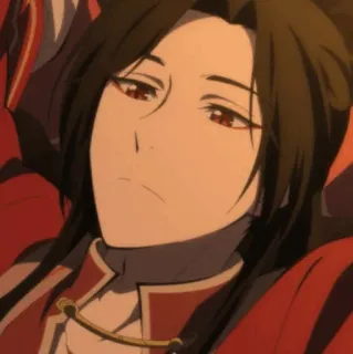 🍁 634f90d7 Anime, Homem, Vermelho, Personagem whatsapp sticker