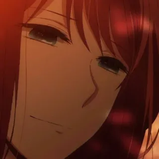 🍁 e3c58d01 Аниме, Женщина, Персонаж, Девушка whatsapp sticker