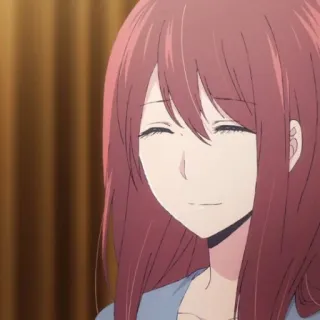 📍 f758e2b5 аниме, женщина, персонаж, улыбается, девушка whatsapp sticker