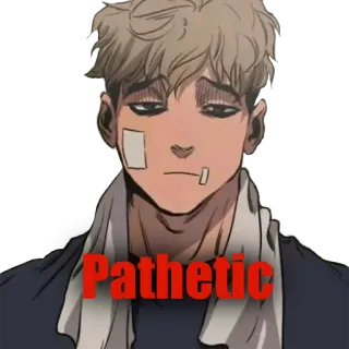 😒 53d127b3 Pathetic 애처로운, 슬픈, 애니메이션, 캐릭터 whatsapp sticker