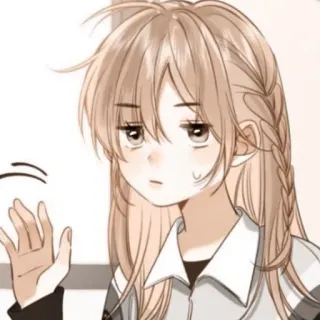 🪜 5f485173 Fille anime, Dessin animé, Dessin, Croquis, Style anime, Illustration telegram sticker