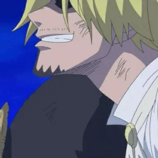 🎷 a53cbd45 Sanji One Piece Anime, Gotowanie, Pirat, Szef kuchni, Blond whatsapp sticker