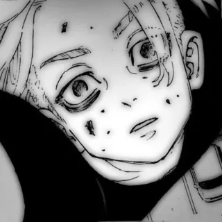 🎭 16d8facd Anime, Manga, Potret, Wajah, Anak laki-laki telegram sticker