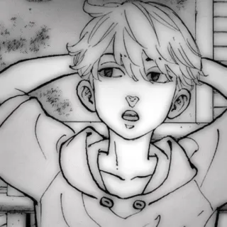 🎭 3c01729e anak laki-laki anime, karakter, manga, potret, kartun, remaja, ilustrasi telegram sticker