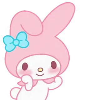 😊 1b979ca1 My Melody マイメロディ, サンリオ, アニメ, かわいい, カワイイ, うさぎ telegram sticker