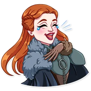 Sansa Stark telegram stickers