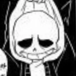 😄 351d9ac8 Sans Undertale Санс, Undertale, Видеоигра, Персонаж, Скелет telegram sticker