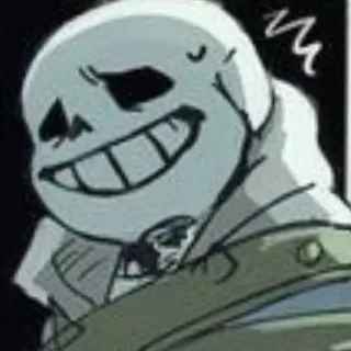 😄 6911d215 Sans Undertale Санс, Undertale, скелет, видеоигра, персонаж telegram sticker