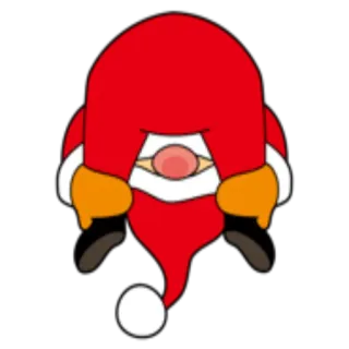 🙃 50a640fb papá noel, navidad, fiesta, dibujos animados, lindo, invierno telegram sticker