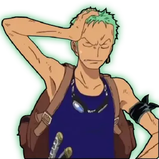 Roronoa Zoro ⚔ (@Santouryuu) whatsapp stickers