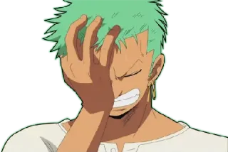 🤦‍♂ 1ba810bf Zoro One Piece Anime, Karakter, Pedang, Pendekar Pedang, One Piece, Zoro telegram sticker