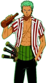 Roronoa Zoro ⚔ (@Santouryuu) telegram stickers