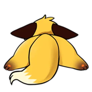 💤 e595b5ae 동물, 개, 여우, 만화, 귀여운, 털 telegram sticker