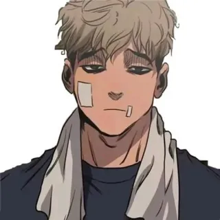 🌟 d42b085f Yoonbum Killing Stalking killing stalking, yoonbum, manhwa, verletzt, horror, psychologisch telegram sticker