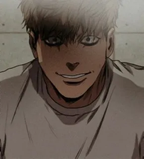 🌟 f66f7978 Sangwoo Killing Stalking Manhwa, Psycho, Horror, Stalker, Mord telegram sticker