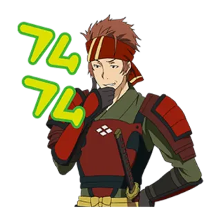 Sword art online LINE stickers telegram stickers