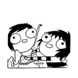 👙 ffc0650f squish Dibujo animado, Aplastar, Lindo, Divertido, Ilustración whatsapp sticker