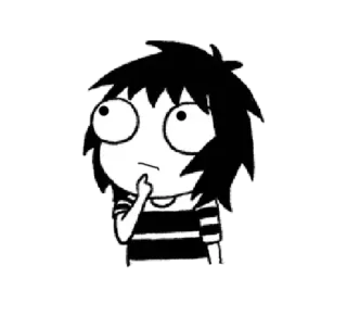 🤔 0032ef3e Kartun, Berpikir, Lucu, Karakter, Meme, Hiperbola whatsapp sticker