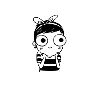 ☺️ 5705af7a kartun, gadis, imut, gambar, anime, ilustrasi whatsapp sticker