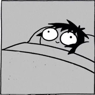 😴 63241161 hoạt hình, nhân vật, minh họa, ngủ, giường whatsapp sticker