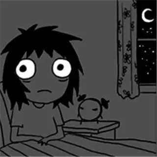 sarah andersen By MHD :|♡ telegram stickers