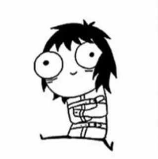 sarah andersen By MHD :|♡ telegram stickers
