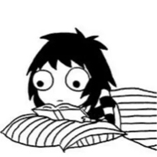 sarah andersen By MHD :|♡ whatsapp stickers