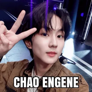 🤬 089ff880 CHAO ENGENE KPOP, アイドル, エンターテイナー, ファン, 挨拶 telegram sticker