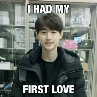 ❤️ 4961286c I HAD MY FIRST LOVE 初恋, 恋愛, 少年, ティーン, 人 telegram sticker