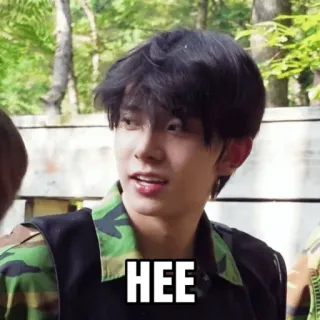 😍 a644b33f HEE 男性, 人, kpop, hee telegram sticker