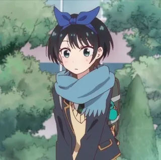 Sarashina Ruka telegram stickers