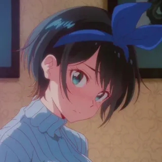 ☹️ e8c1cd50 Ruka Sarashina Rent-A-Girlfriend アニメ, 女の子, 可愛い, 瑠夏, 更科, 彼女、お借りします telegram sticker