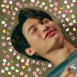 💕 5e9d6994 CUTE 귀여운, 달콤한, 카와이, 사랑스러운, 사람, 남자 telegram sticker