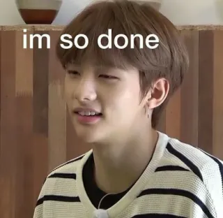 😷 ae887562 im so done Meme, Erledigt, Ausdruck, Lustig, Zitat telegram sticker