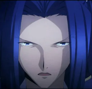 🎐 925b183a Lancer Fate/stay night Anime, Postać, Fate Stay Night, Lancer, Fantasy telegram sticker