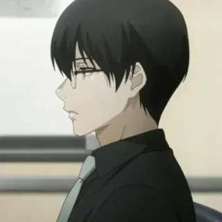 🖤 15aeb539 Ken Kaneki Tokyo Ghoul anime, tokyo ghoul, ken kaneki, glasses, character telegram sticker
