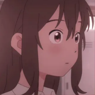 💗 1ad85fe5 Anime Mädchen, Cartoon, Illustration, Porträt, Frau, Brünette telegram sticker