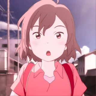 💗 4c52c148 Anime, Cartoon, Mädchen, Schulmädchen, Süß, Charakter, Rucksack telegram sticker