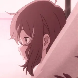 💗 f125876f Anime, Mädchen, Porträt, Süß, Cartoon, Kunst telegram sticker