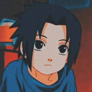 🥺 e651383e Sasuke Naruto anime, manga, sasuke, naruto, cartoon, character, child whatsapp sticker