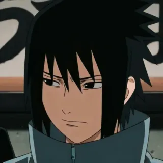 😑 0106240a Sasuke Naruto Sasuke, Naruto, Anime, Manga, Karakter telegram sticker