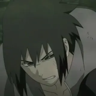 💙 585e3d5c Sasuke Uchiha Naruto sasuke, uchiha, naruto, anime, manga, ninja, nhân vật telegram sticker