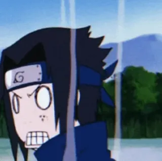 🎼 a297664a Sasuke Uchiha Naruto Anime, Sasuke, Manga, Kartun, Ninja telegram sticker