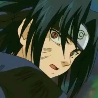 🀄️ b602067f Sasuke Naruto Anime, Ninja, Manga, Uchiha, Sasuke, Sharingan telegram sticker