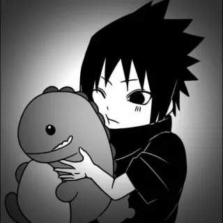 🀄️ c62e456c Sasuke Naruto Anime, Manga, Schattig, Sasuke, Cartoon telegram sticker