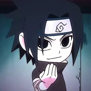 Sasuke Uchiha @UchihaBolado telegram stickers