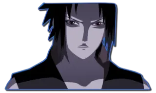 😠 81e422c3 Sasuke Naruto Anime, Ninja, Sasuke, Naruto, Personage telegram sticker