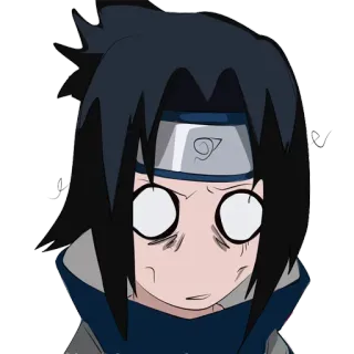 Sasuke ┈➤ @anime_stickerspack telegram stickers