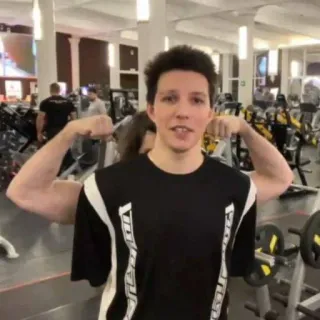 💪 1dc10221 ผู้ชาย, ยิม, ฟิตเนส, กล้ามเนื้อ, ออกกำลังกาย, เพาะกาย whatsapp sticker