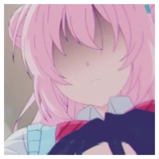 🍴 9704ace9 อนิเมะ, ผมสีชมพู, ตัวละคร, ผู้หญิง telegram sticker